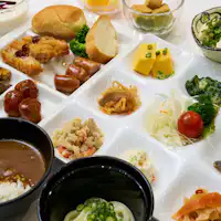 ตัวอย่างการจัดเสิร์ฟอาหารเช้า