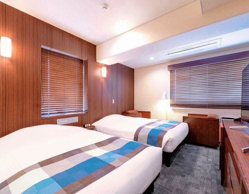 ツインルーム【禁煙】（ブルー）