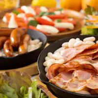 朝食ビュッフェ