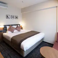 ◆広さ:15平米 ◆ベッド幅:140cm×1台