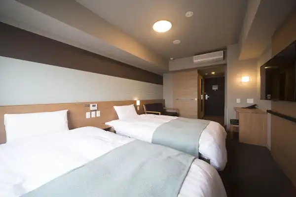 ◆【ปลอดบุหรี่】ห้องเตียงคู่