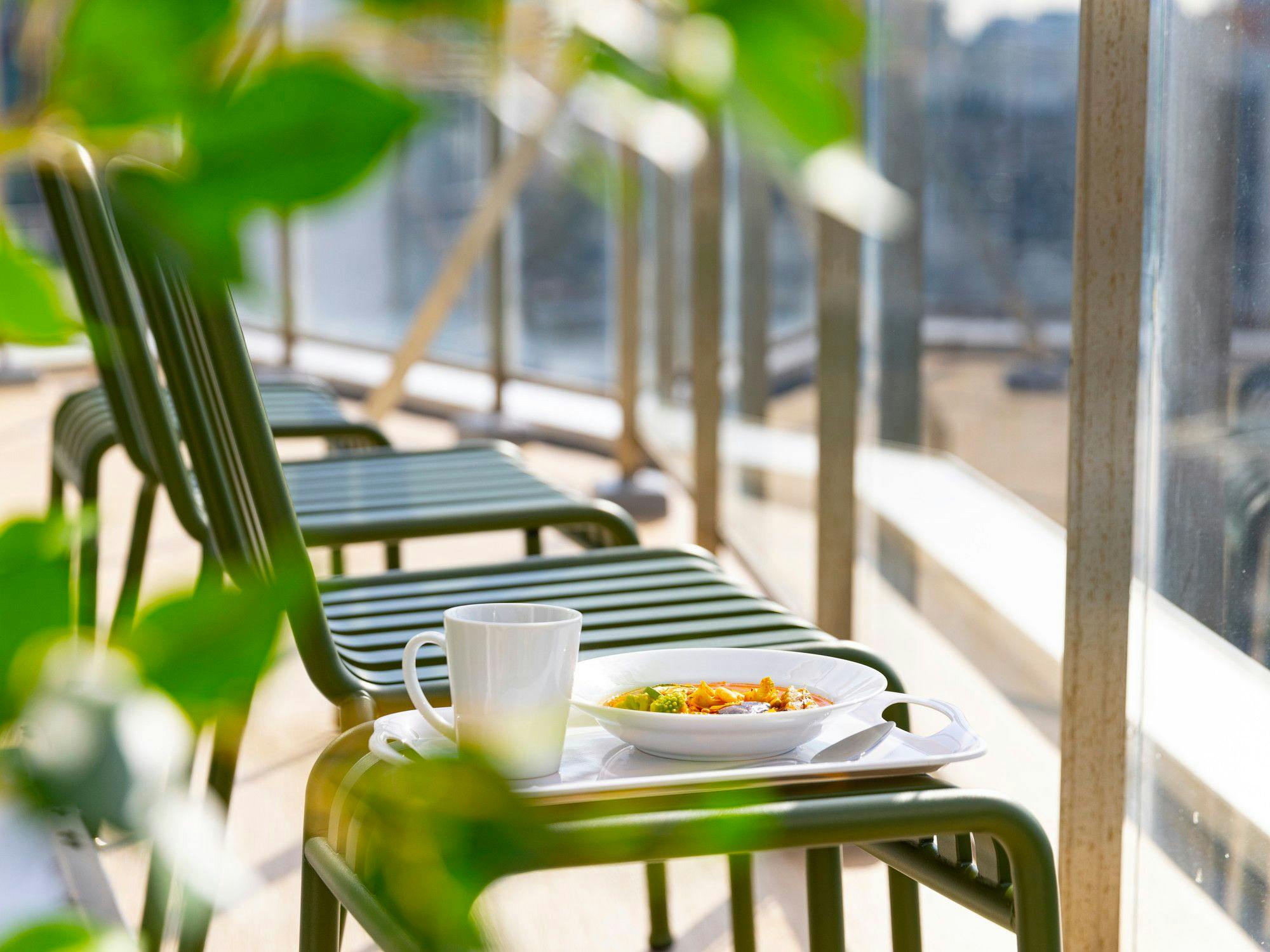 ステイモーニング（テラスにて）