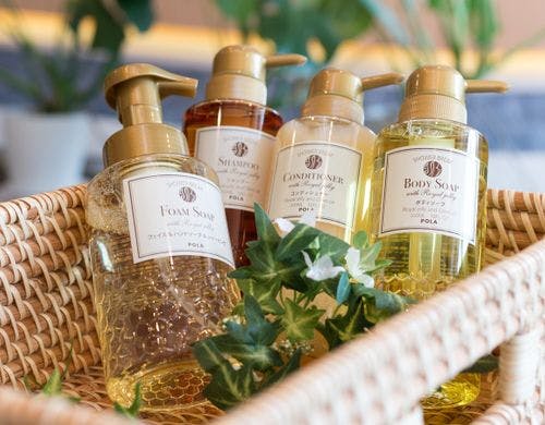 客室アメニティ一例