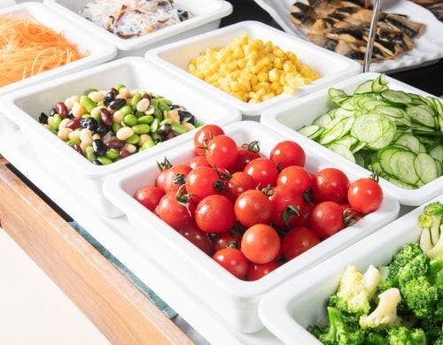 サラダコーナー