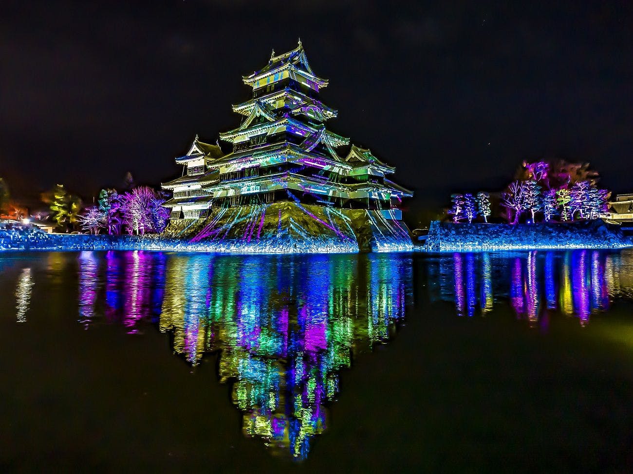 松本城イルミネーション2021～2022