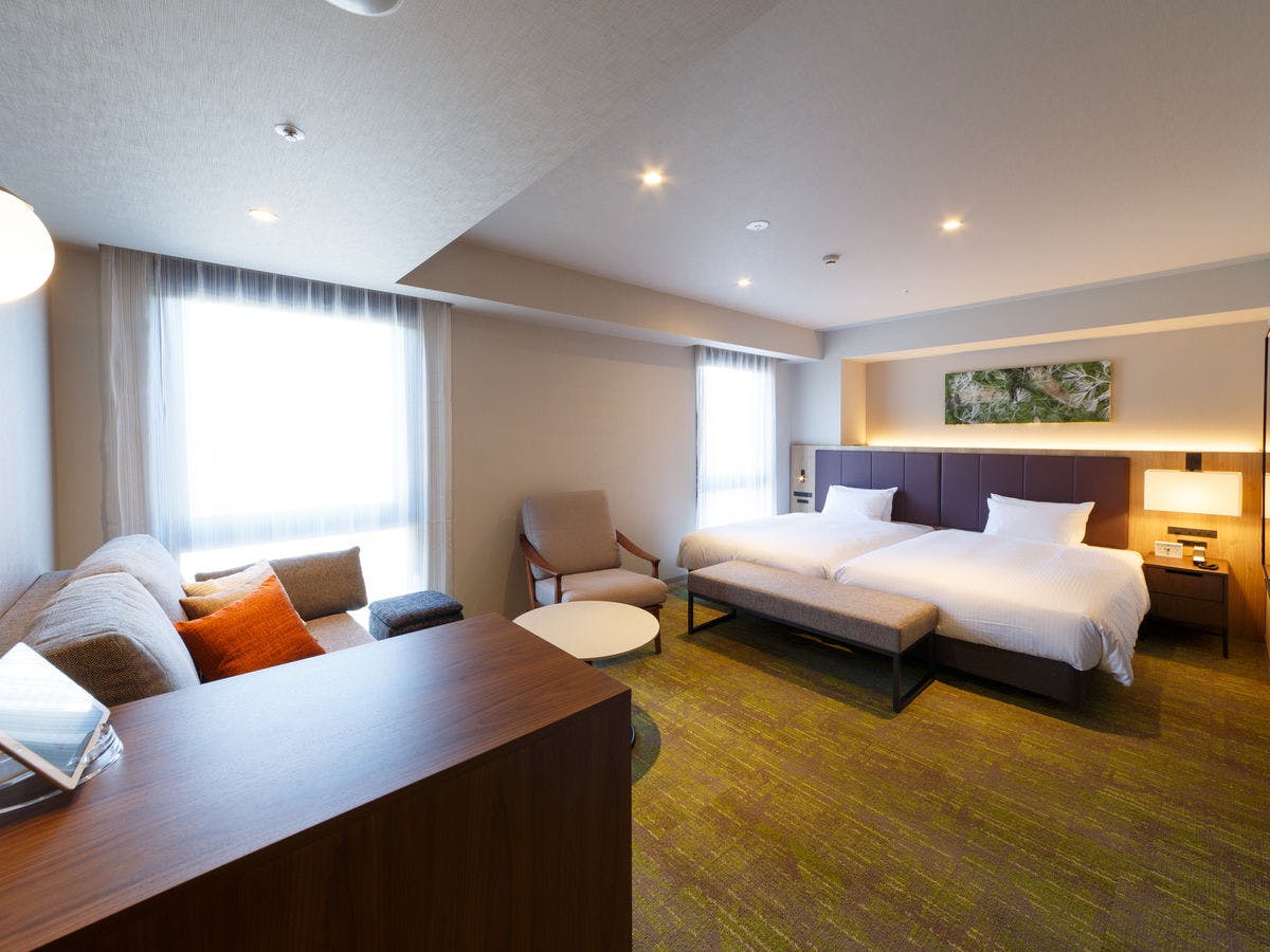 ห้องพักเตียงคู่มุม