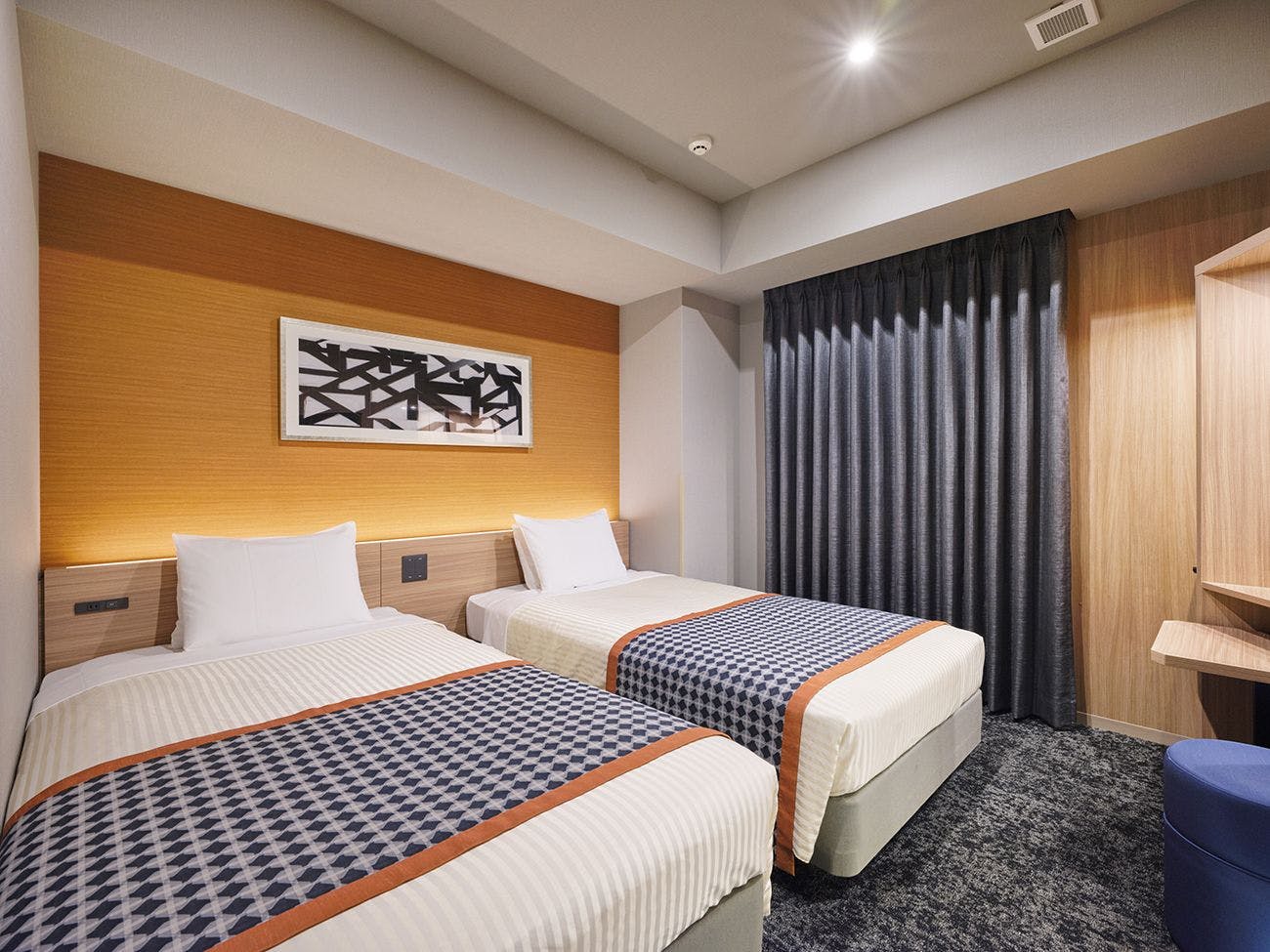 ห้องพักแบบเตียงคู่มาตรฐาน