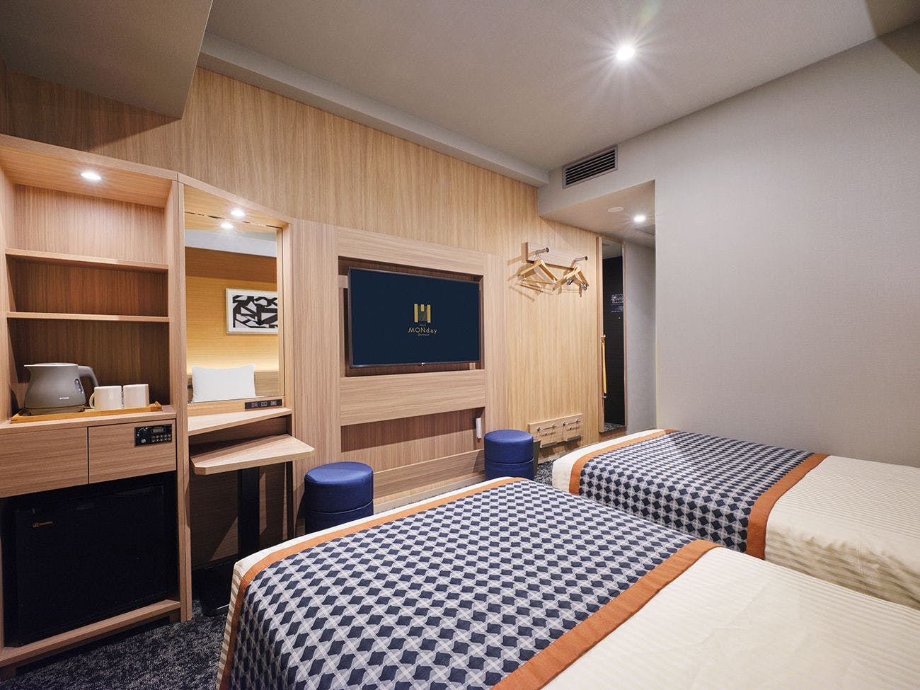 ห้องพักแบบเตียงคู่มาตรฐาน