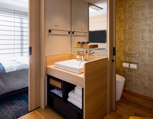 ダブルルーム 洗い場付バス