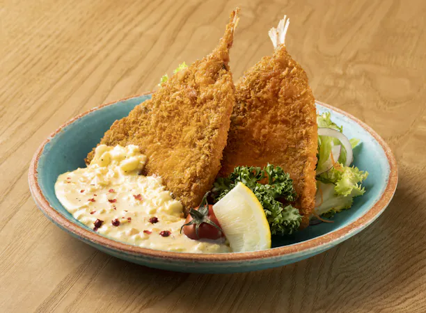 【ランチ・夕食】鯵フライ定食