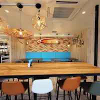 พื้นที่บุฟเฟ่ต์อาหารเช้า