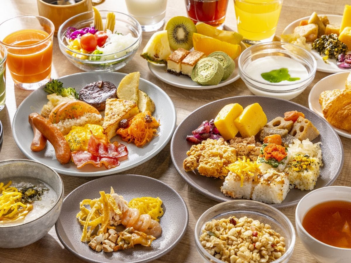 ◆朝食ビュッフェ｜盛り付け一例