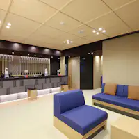 ◆เคาน์เตอร์ต้อนรับ (ภาพ)