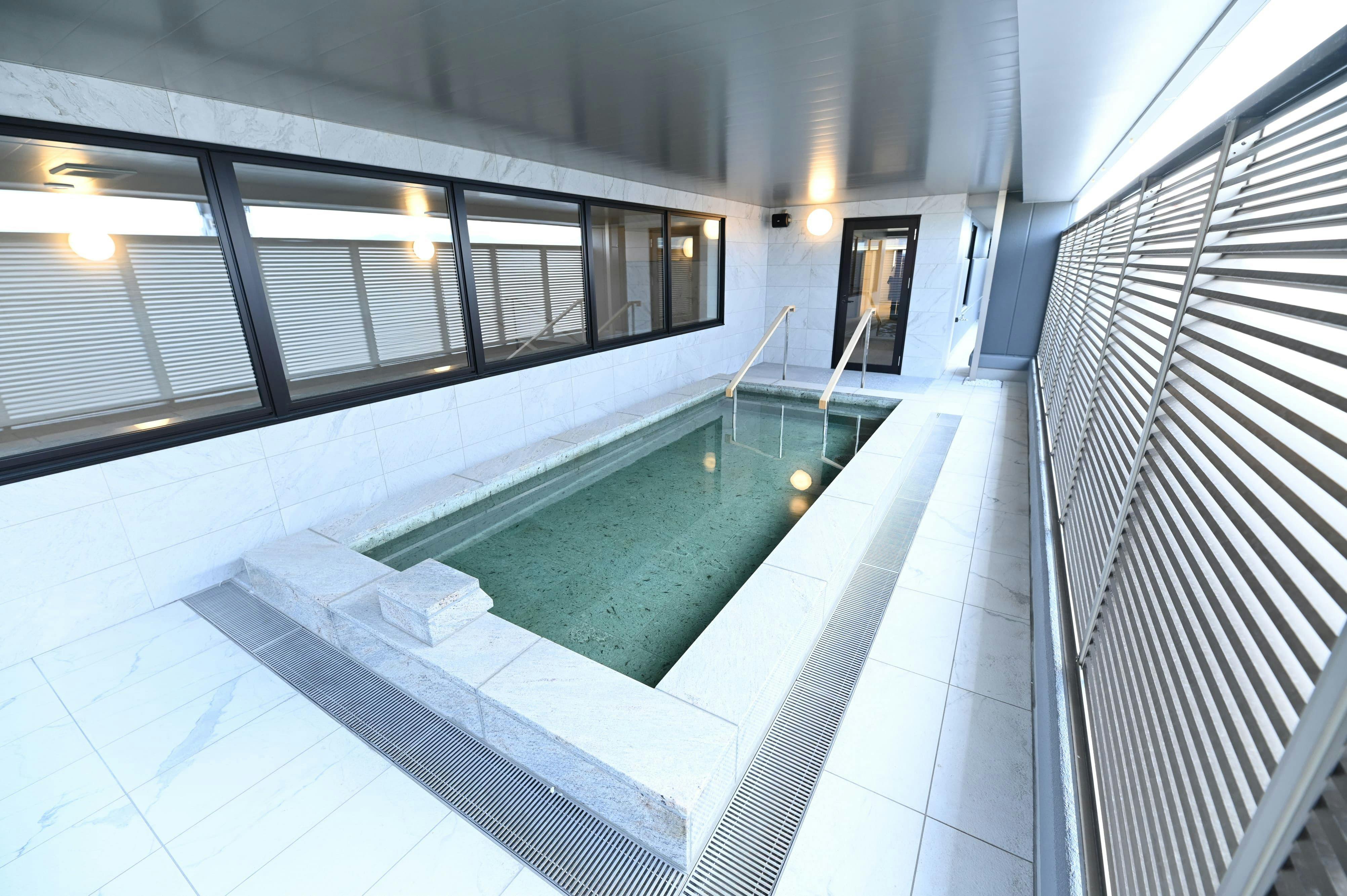 【ALA HOTEL KYOTO（アルアホテル京都）】大浴場の露天風呂