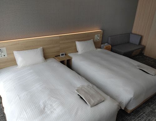 タワービューツインから見る京都タワー