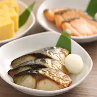 ■朝食バイキング 焼き魚