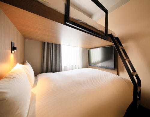 ダブル＋バンクベッド