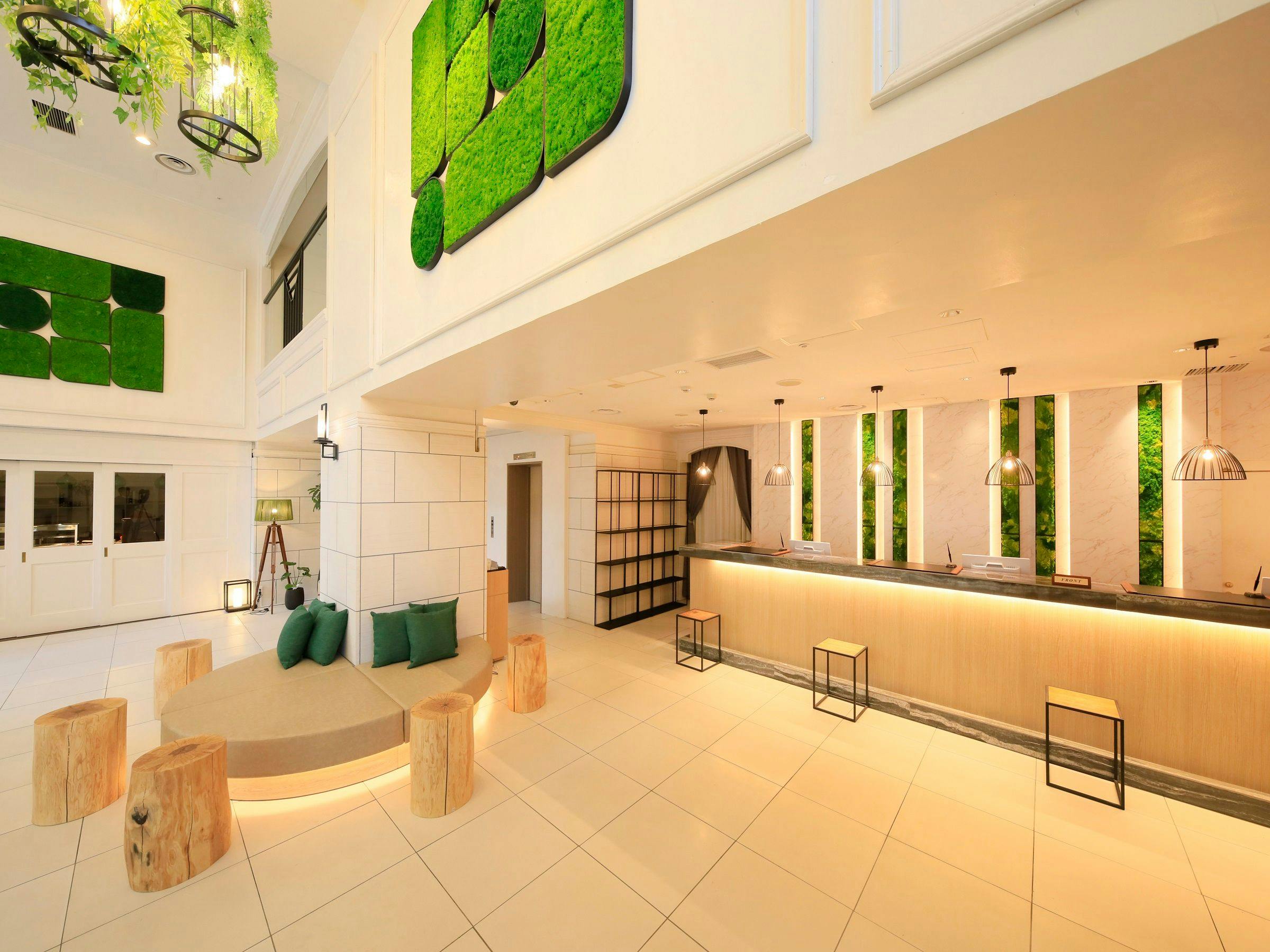 แผนกต้อนรับและล็อบบี้