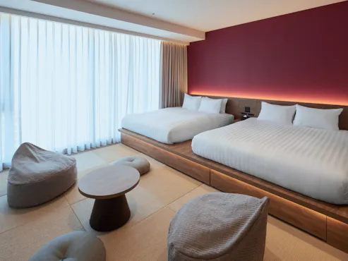 Japanese Modern: ห้องพัก