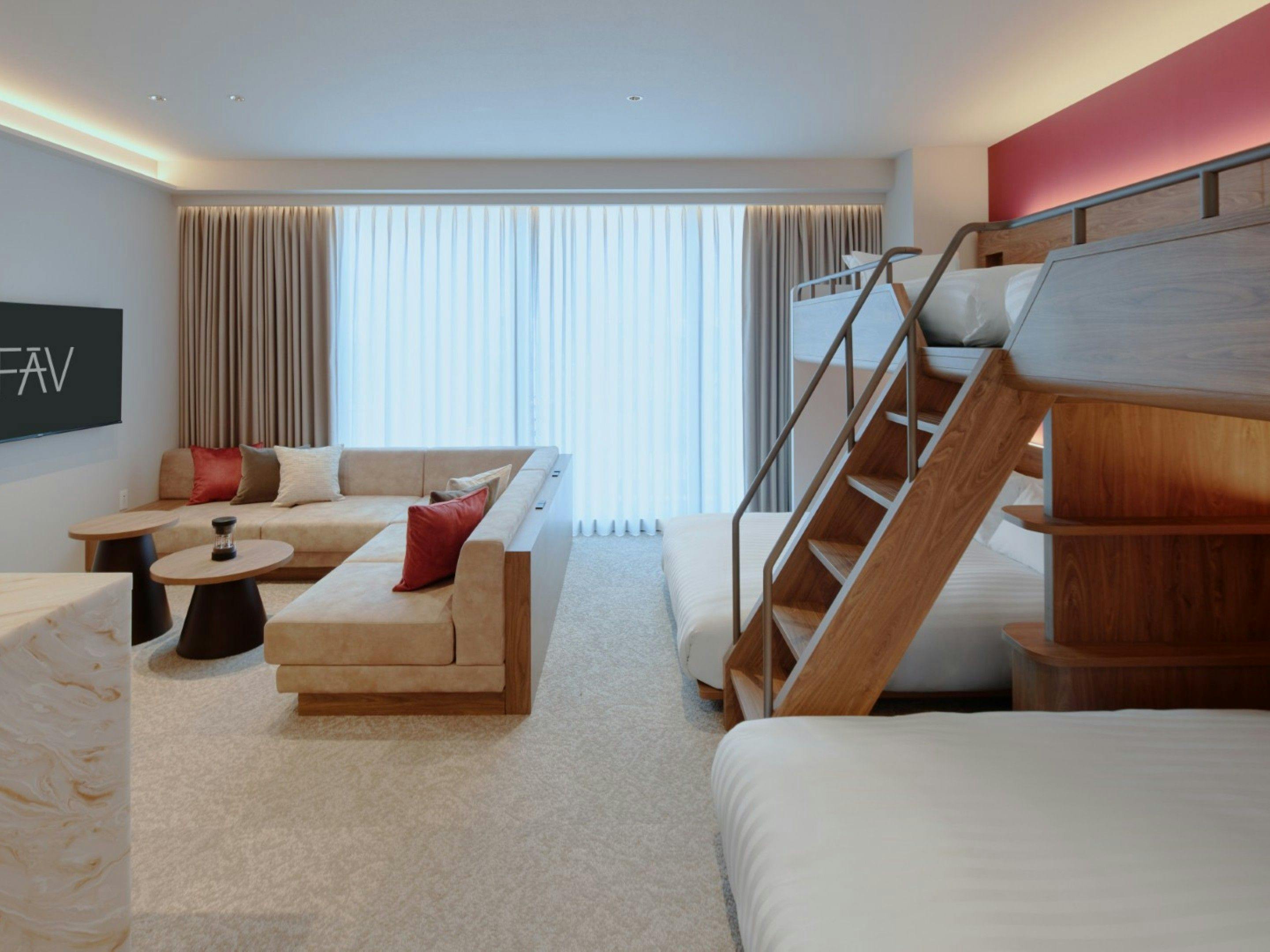 Sauna Bunk Suite:客室