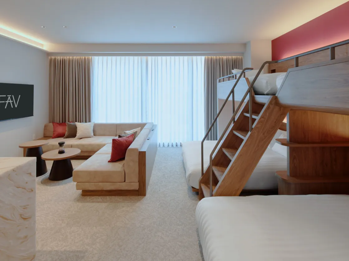 Sauna Bunk Suite:客室