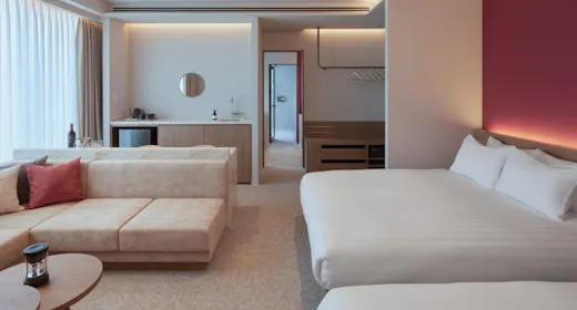 Sauna Twin Suite:客室