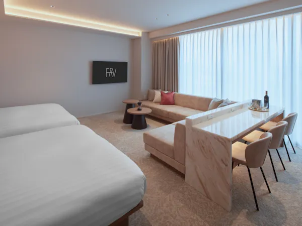 Sauna Twin Suite :客室
