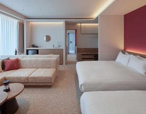 Sauna Twin Suite:客室