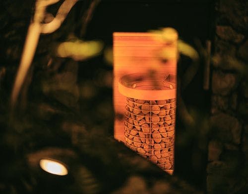 館内併設の個室サウナルーム