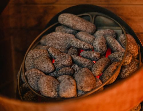 館内併設の個室サウナルーム