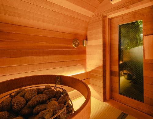 館内併設の個室サウナルーム