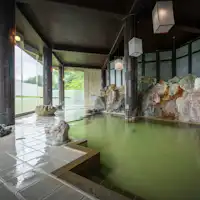 ■源泉かけ流し内風呂