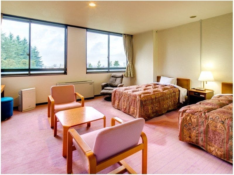 ห้องพักเตียงคู่ ☆ กว้างขวาง 33 ตารางเมตร ☆