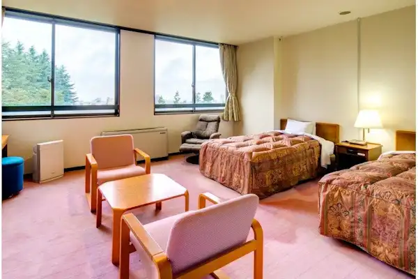 ห้องพักเตียงคู่ ☆ กว้างขวาง 33 ตารางเมตร ☆