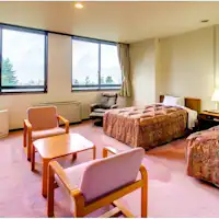 ห้องพักเตียงคู่ ☆ กว้างขวาง 33 ตารางเมตร ☆