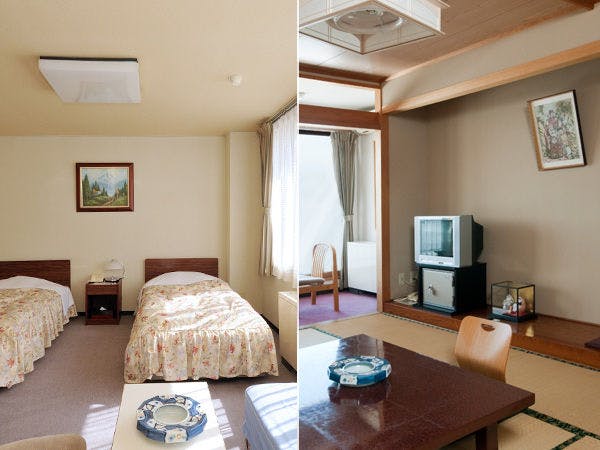 Kamar bergaya Jepang atau Barat