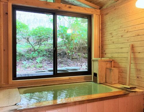 「大仙の間」木小屋風呂付