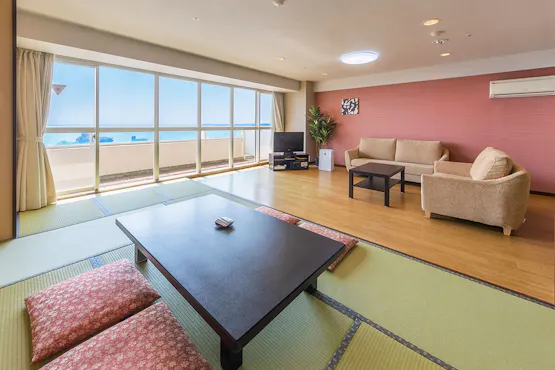Example of main building guest room