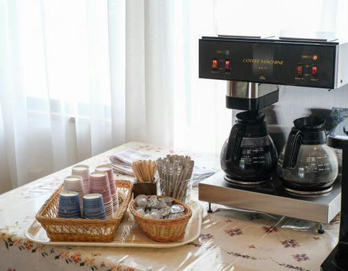 朝のコーヒーサービス