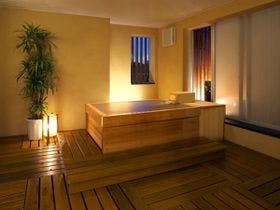 伊香保温泉　名物畳風呂と料理自慢の宿　ホテル　きむら