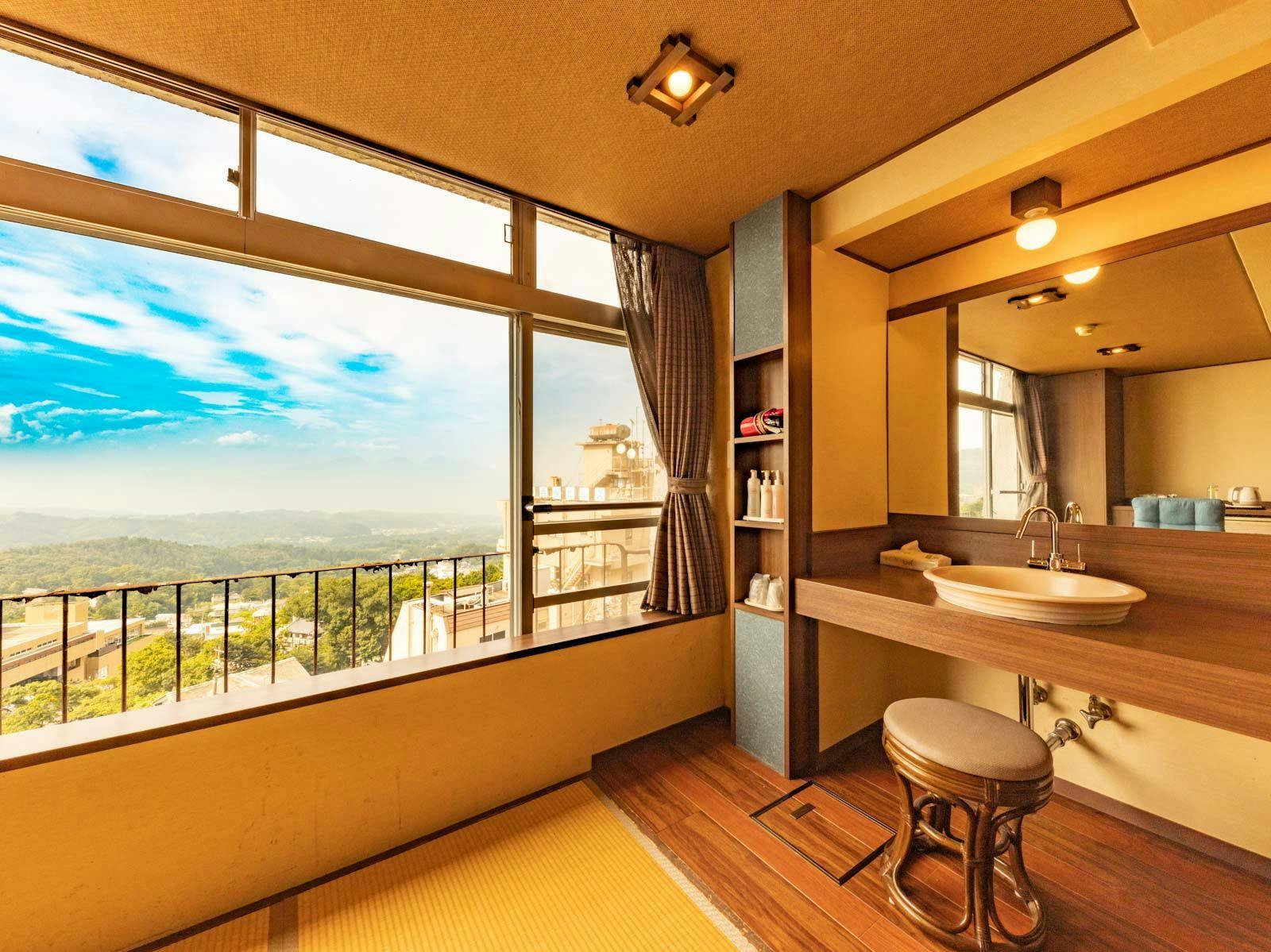 Ikaho Onsen - Hotel Kimura, renowned for its signature tatami bath and exquisite cuisine