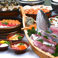 ตัวอย่างบุฟเฟ่ต์อาหารเย็น