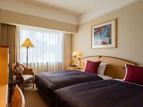 【ハリウッドツイン】客室18平米(禁煙のみ)