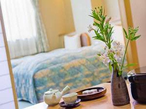 和室とツインの部屋が合わさった和洋室☆