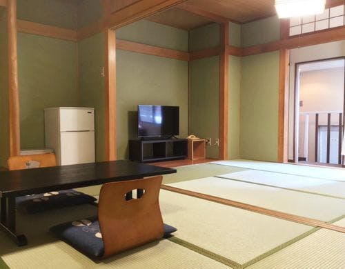 別館6畳二間温泉付き客室