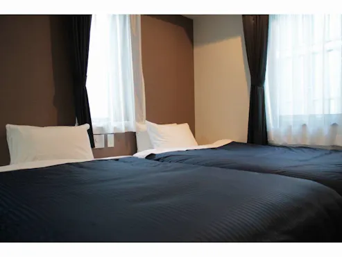 ห้องพักแบบเตียงคู่※ทุกห้องมีเตียง Simmons