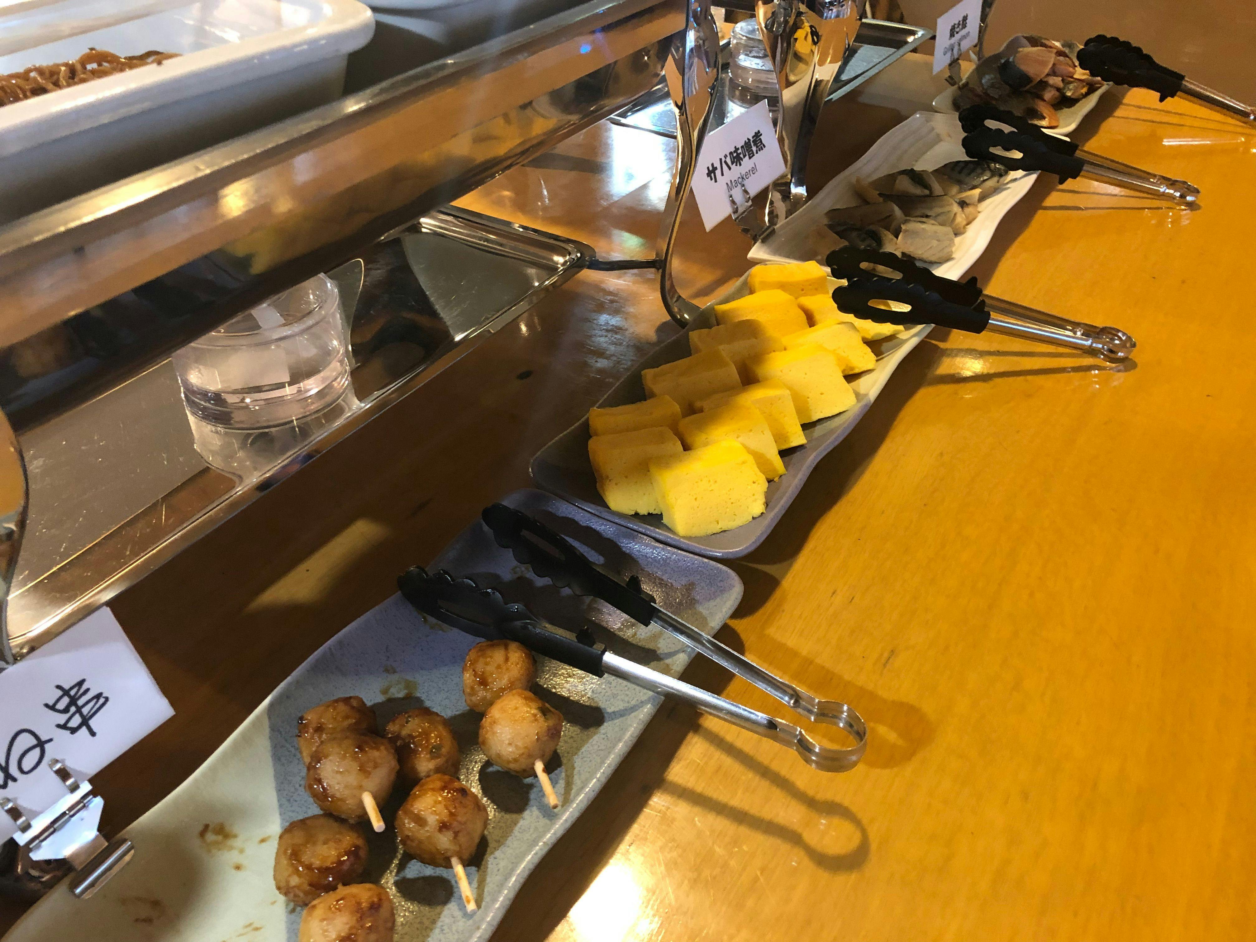 ภาพบุฟเฟ่ต์อาหารเช้า