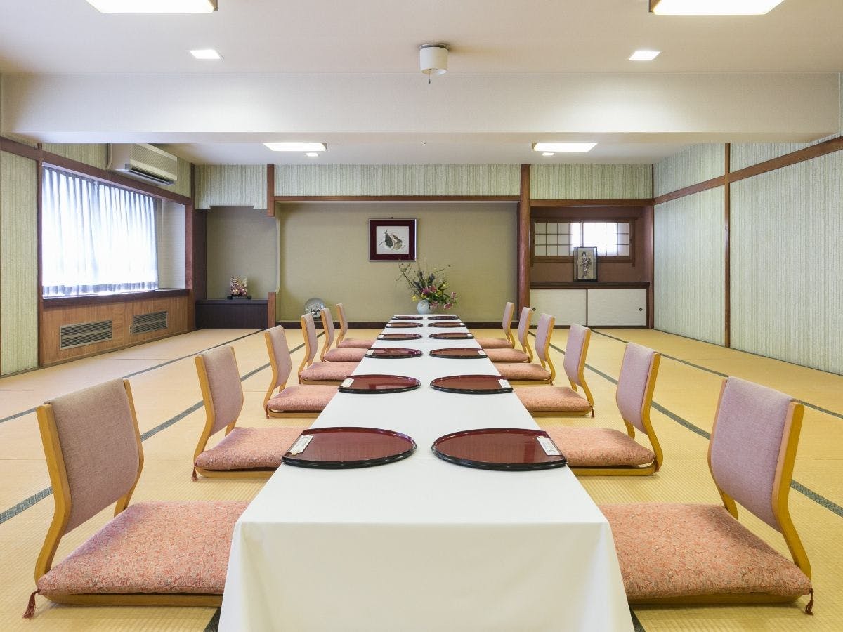 <Di dalam hotel> Tersedia ruang perjamuan