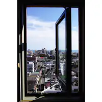 วิวจากห้องพักชั้นบน