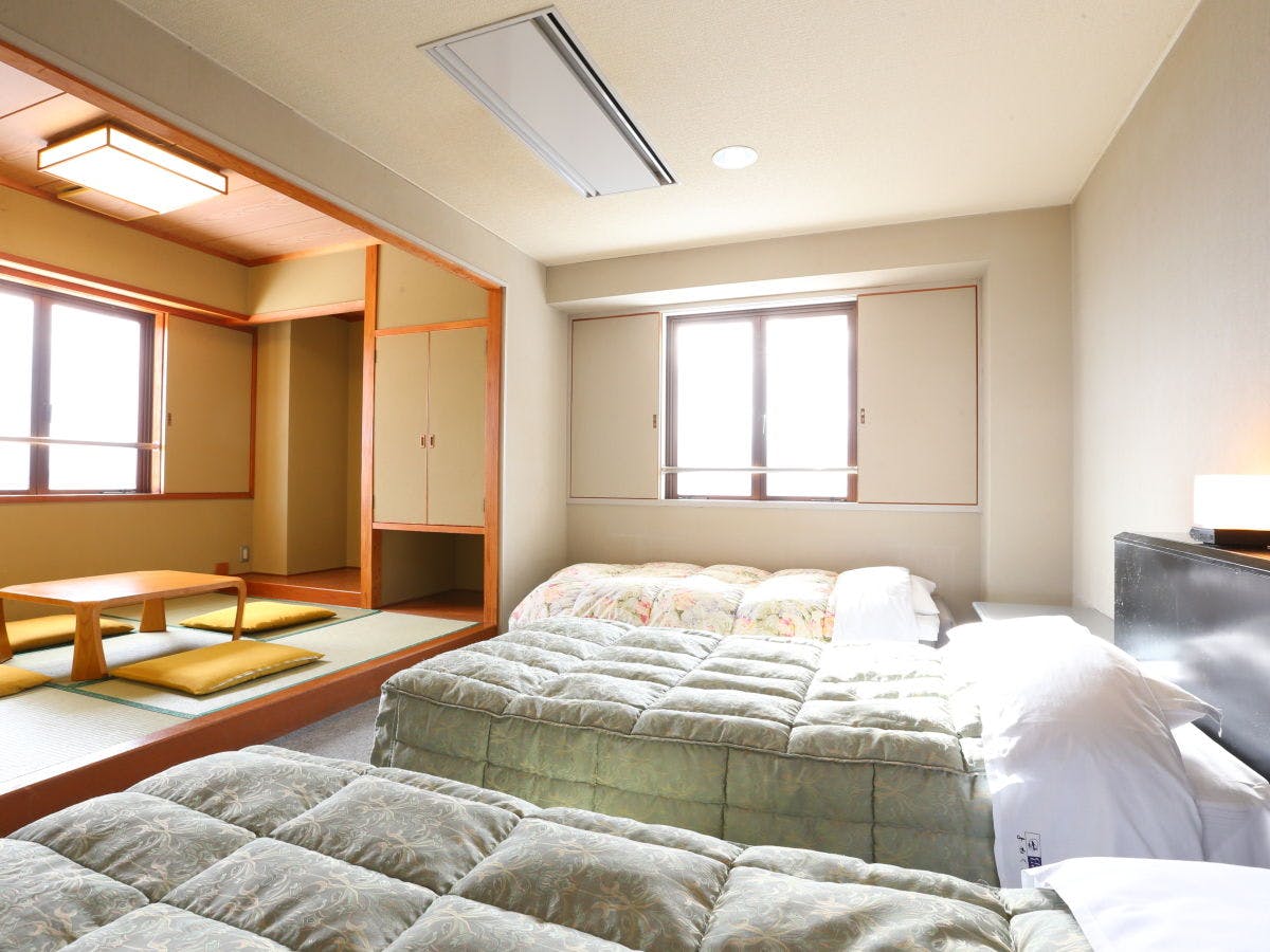 นี่คือห้องพักสไตล์ญี่ปุ่นและตะวันตกขนาด 29 ตารางเมตร